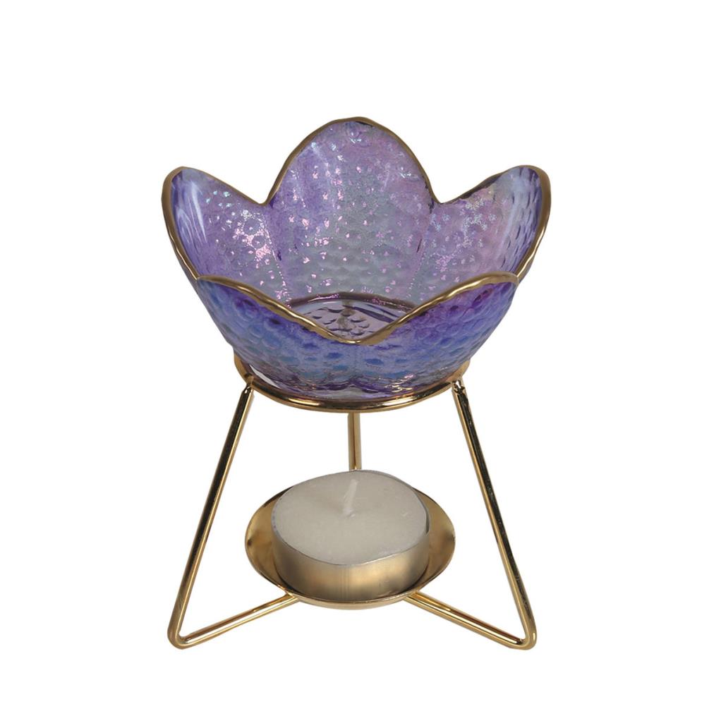 Aroma Petal Purple Wax Melt Warmer £6.29